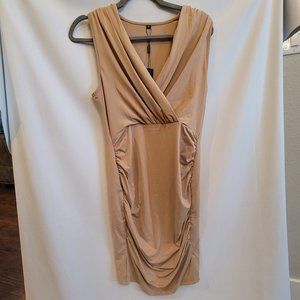 NWT ININ Midi Dress Rouching